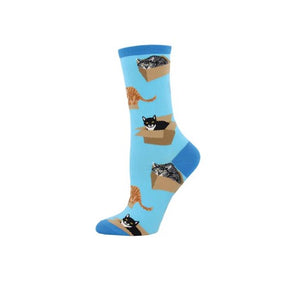 Cat In A Box Sock