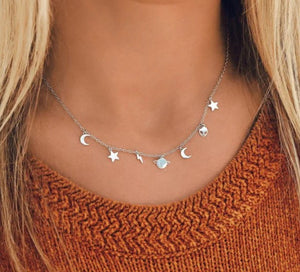 Celestial Charm Choker