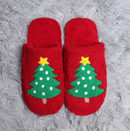 Christmas Tree Slippers