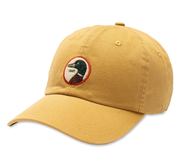 Circle Patch Twill Hat - GOLD