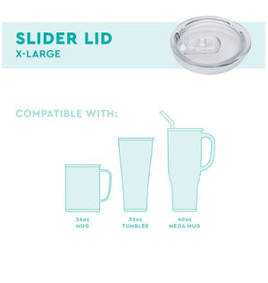 Clear Slider Lid