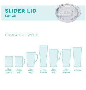 Clear Slider Lid