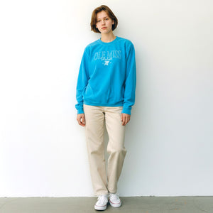 Univ of Mississippi Corded Pullover Shirt