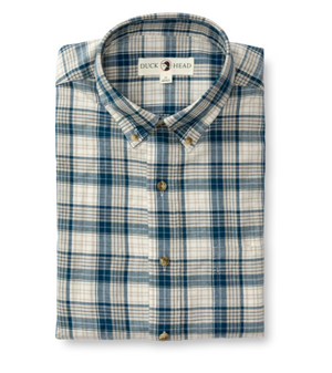 Holling Plaid Long Sleeve Cotton/Wool