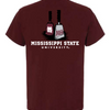 MSU Cowbells Tee - Maroon