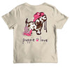 Cow Print Pup - Natural