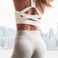 Crisscross Bra - WHITE