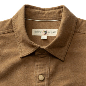 Brushed Canvas Snap Shirt Pyne Solid