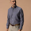 Cotton Flannel Sport Shirt Paxon Plaid - Windblown Sky