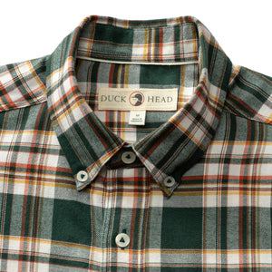Cotton Flannel Sport Shirt Pinewell Plaid