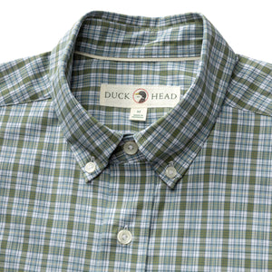 Poplin Sports Shirt Denton Plaid