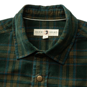 Corduroy Snap Shirt Timberly Plaid