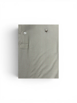 Cotton Brothers Square Print Polo