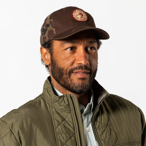 Trucker Hat with Camo Mesh