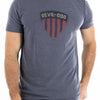 Double D Shield Graphic Tee - HTR NAVY