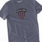 Double D Shield Graphic Tee - HTR NAVY