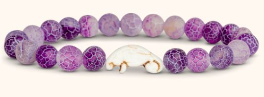 Drift Manatee Bracelet - VIOLET