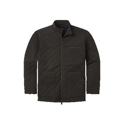 Edinburgh Quilted Jacket - CHAR GRY