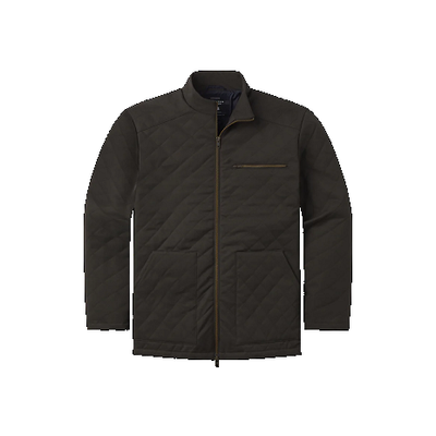 Edinburgh Quilted Jacket - CHAR GRY