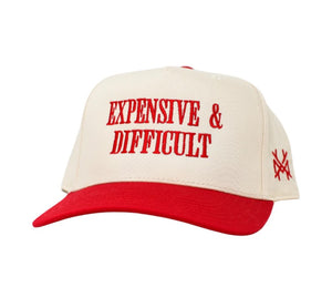 Expensive and Difficult Trucker Hat