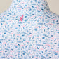Johnnie-O Jo America Polo in Barracuda - white shirt with blue and pink patriotic pattern