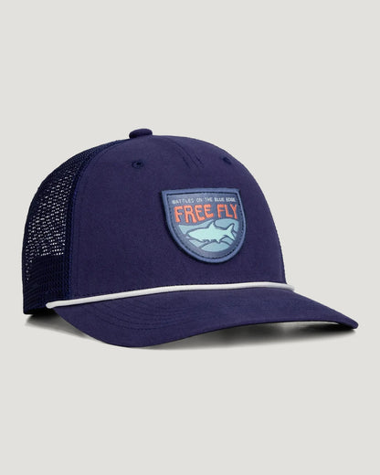 Blue Edge Trucker Hat