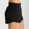 W- Bamboo Lined Active Short 3" - Black