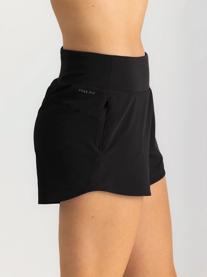 W- Bamboo Lined Active Short 3"