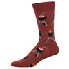 Fired Up Socks - Red
