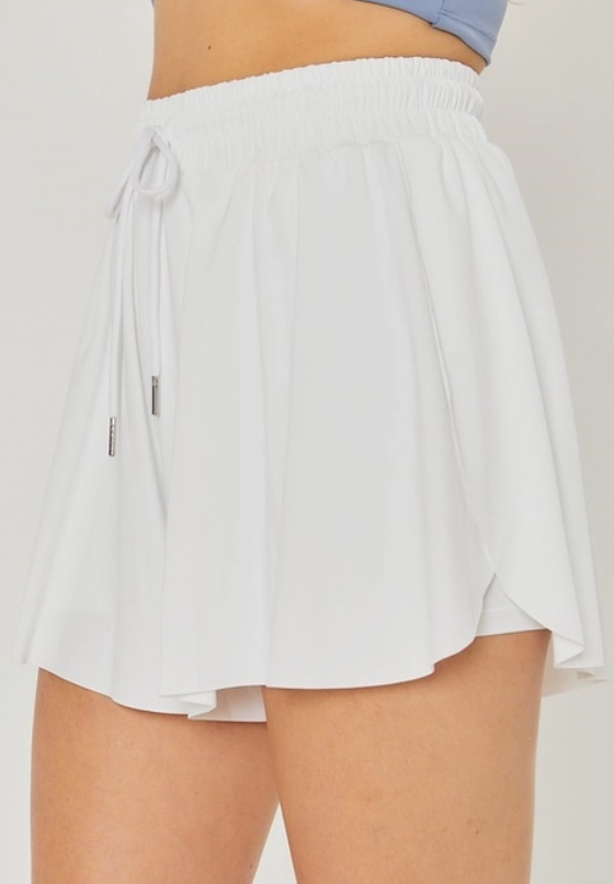 Flow Shorts - WHITE