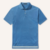 Salt & Lime Flyline Perf Polo - Navy / French Blue