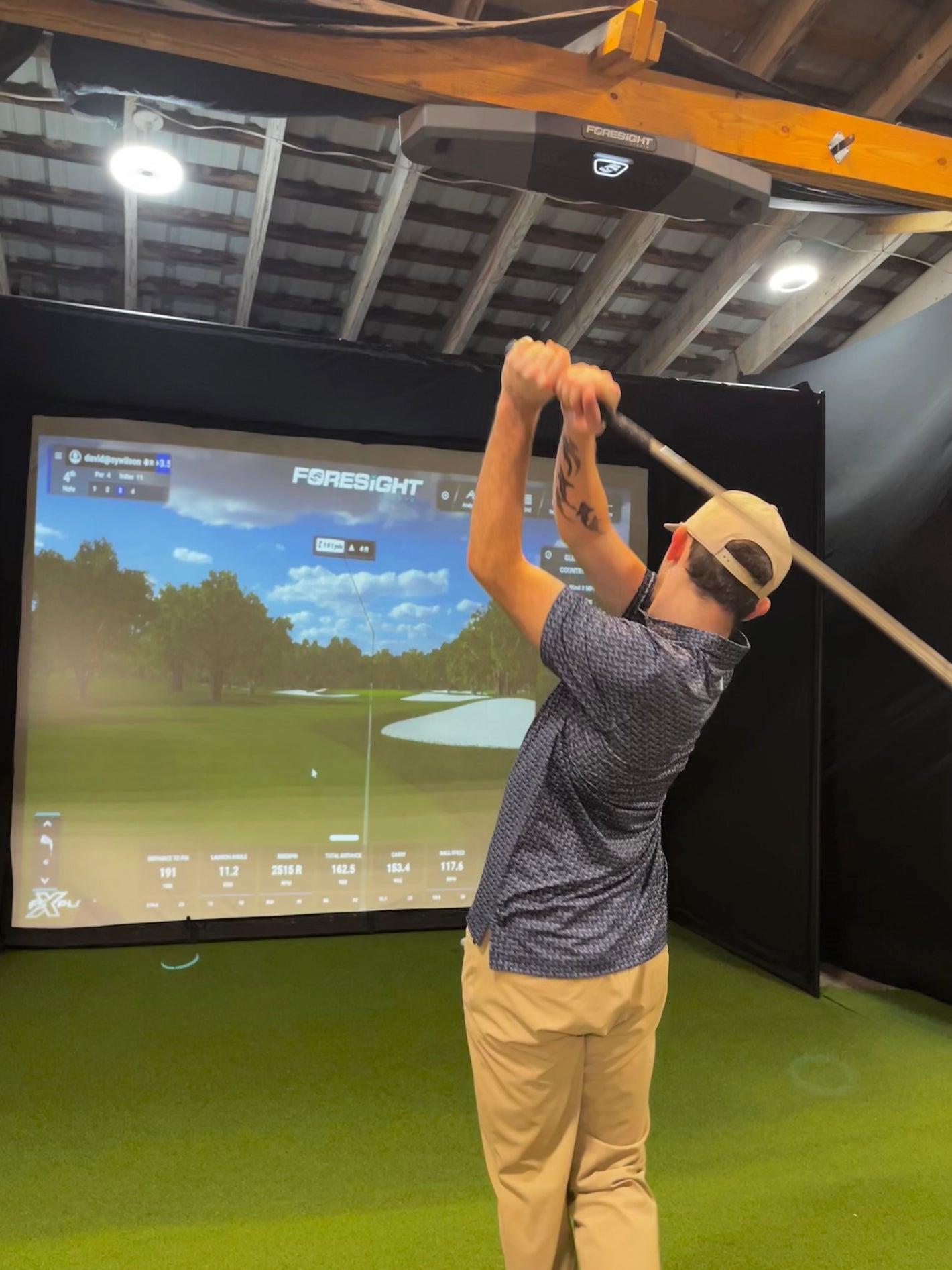 Golf Simulator Rental Bay 2 - Foresight Falcon