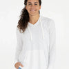 Women Bamboo Slub Hoodie - Sea Salt
