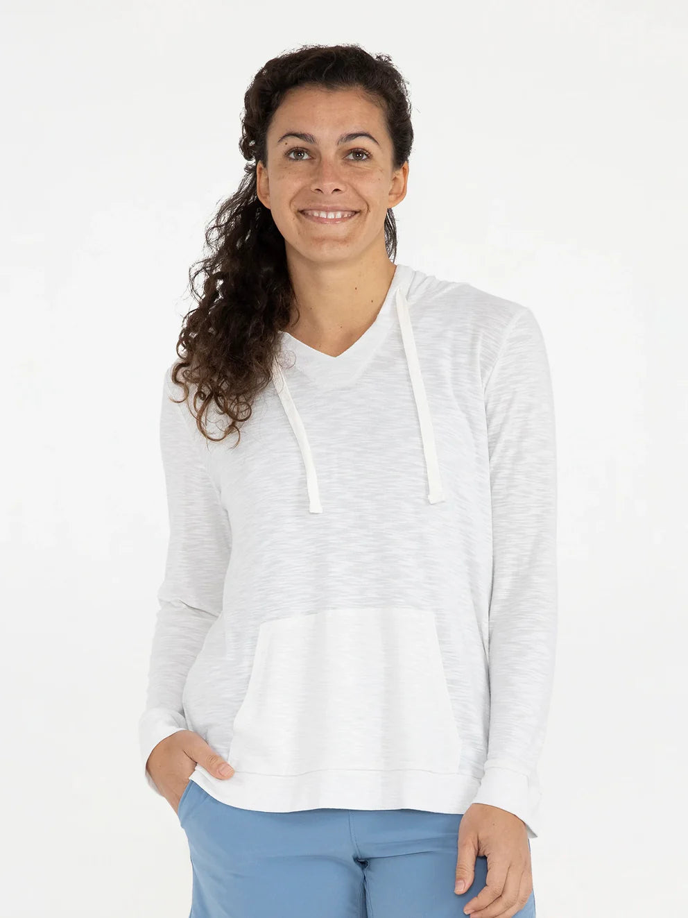 Women Bamboo Slub Hoodie