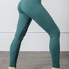 Full Length Leggings - DK GREEN