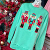 Nutcracker Sweatshirt - Island Reef Green