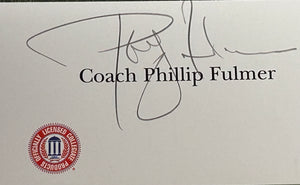 Signed Howe & Fulmer: 1998 Tennessee Volunteers National Champs Limited Edition Art Print