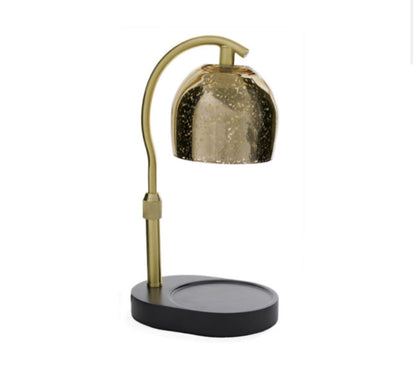 Luna Candle Warmer Lamp Mercury Glass