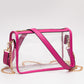 Clear Rectangle Stadium Concert Crossbody Bag