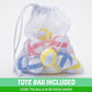 GoSports Chip N' Stick Replacement Sticky Golf Balls with Tote Bag - 16 Pack