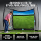 GoSports Range Cage 10 x 8 ft Golf Practice Hitting Net - Classic Net