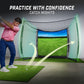 GoSports Range Cage 10 x 8 ft Golf Practice Hitting Net - Classic Net