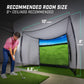 GoSports Range Cage 10 x 8 ft Golf Practice Hitting Net - Classic Net