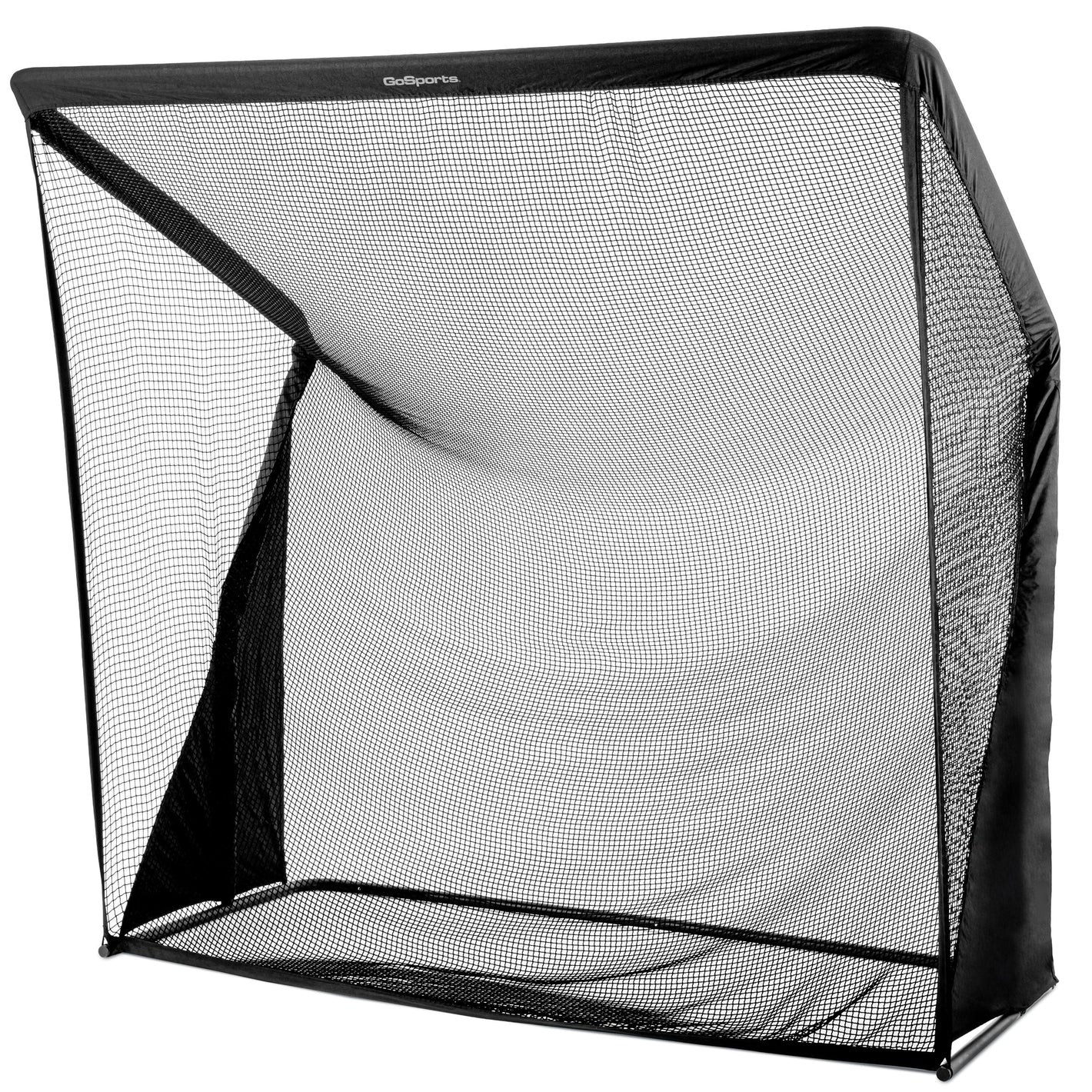 GoSports 8'x8' ELITE Golf Net with LoftGuard Canopy and Steel Frame