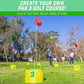 GoSports Yard Links 6-hole Golf Game - Includes Golf Buckets, Tee Markers, and Balls