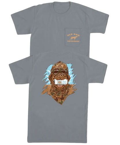 GBC Retro Can Camo Pocket Tee