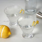 True Stemless Martini Glasses Set of 4