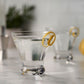 True Stemless Martini Glasses Set of 4