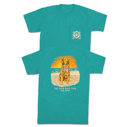 Gbc Beach Dog Tee - GREEN