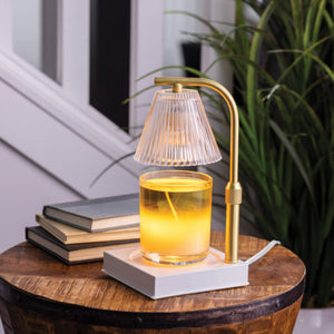 Luna Candle Warmer Lamp Gold